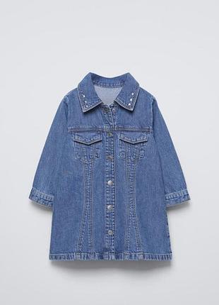 Джинсова сукня zara 104р на 3/4роки