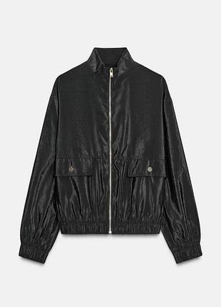 Женский бомбер zara