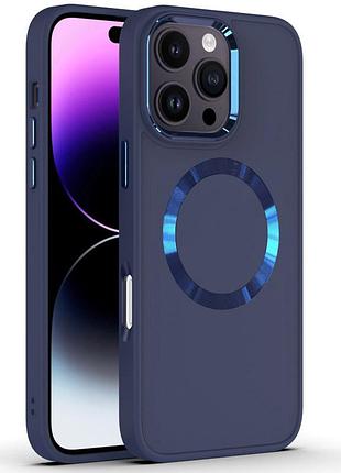 Tpu чохол bonbon metal style with magnetic fit для apple iphone 16 pro max (6.9")