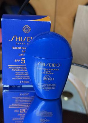 Сонцезахисний лосьйон shiseido expert sun protector lotion spf 50+ 50 мл