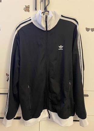 Олімпійка adidas originals чорно-біла