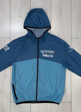 Профессиональная беговая ультра легкая куртка/ветровка wildstrubel crans montana by utmb unisex size m стан идеал