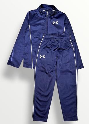 Дитячий спортивний костюм under armour на 5-6 років кофта на змійці штани