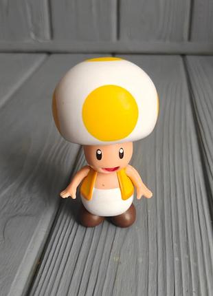 Ігрова фігурка super mario жовтий тоад