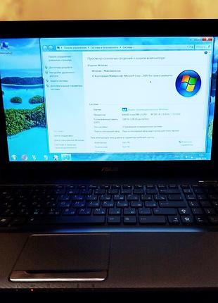 Ноутбук asus k52f.