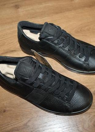 Оригинальные водонепроницаемые кожаные кеды ecco street gore-tex, 36 размер