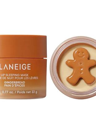 Laneige маска для губ з пряником gingerbread