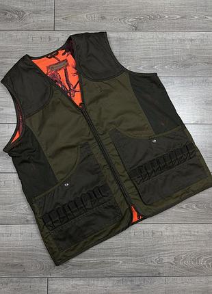Фірмова мисливська двостороння жилетка жилет percussion reversible savane vest
