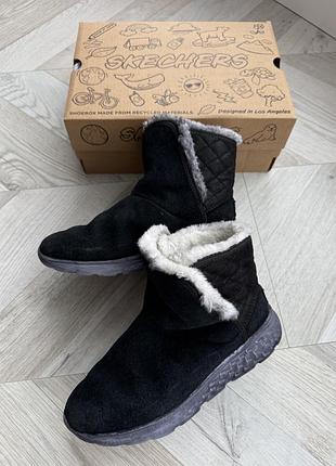 Чоботи дитячі skechers чорні 31 розмір