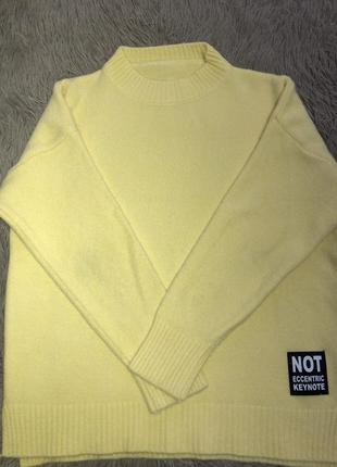 Свитер 🍋 лимонного цвета 2
