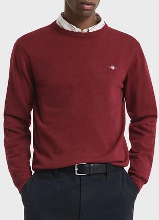 Вовняний светр джемпер gant l-xl