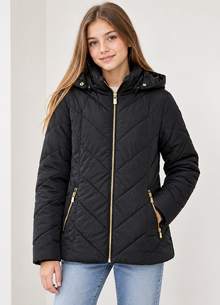 Стильна утеплена куртка lindex kids для дівчинки, 164 см (13–14 років).
