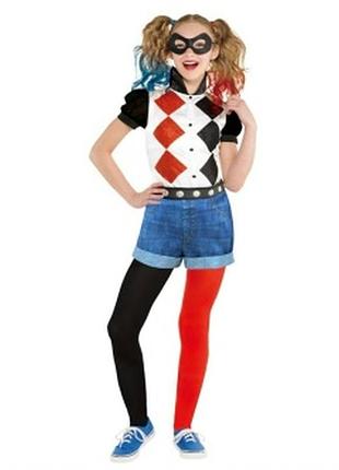 Карнавальный костюм харли квинн (harley quinn) 10-12 лет, 146 см