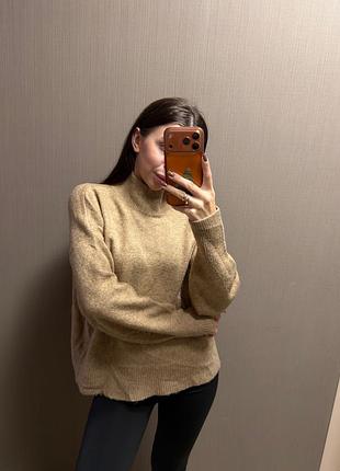Светр жіночий h&m бежевий теплий