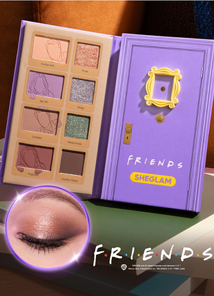 Палетка тіней для повік friends sheglam purple door eyeshadow palette (6350)