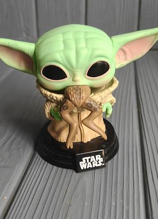 Ігрова фігурка funko малюк грогу з жабою зоряні війни star wars
