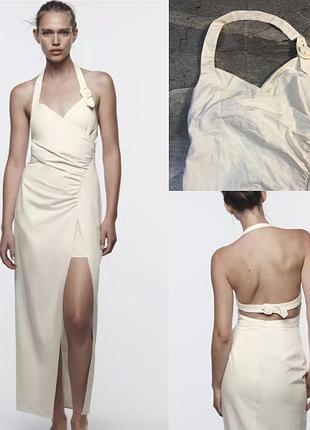 Сукня zara лляна