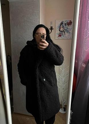 Черная шуба теди