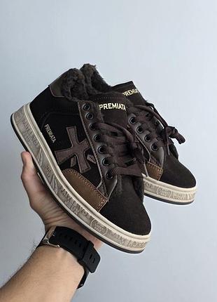 Жіночі кросівки premiata steven | fur | 36–40