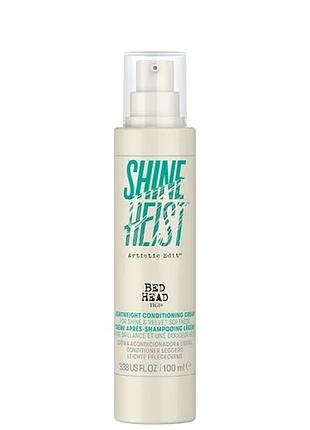 Крем для волосся tigi bed head shine heist lightweight conditioning cream 100 мл крем-кондиціонер незмивний засіб для волосся 2