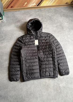 Ellesse mattawa fz jacket оригінал нова чоловіча куртка курточка мікропуховик осінь зима демі демісезонна тепла з капюшоном еліс елес м л m l сіра