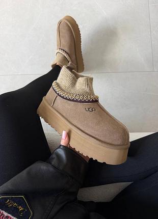 Уггі ugg tazz sock |  khaki premium 8