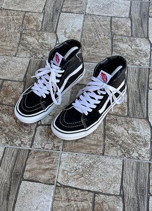 Кеди унісекс vans old skool чорні