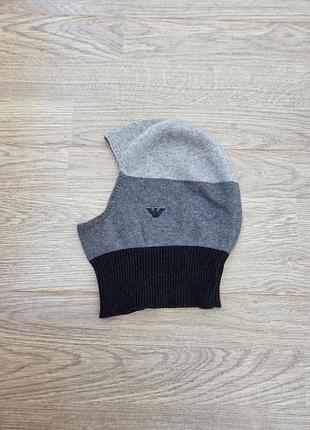 Шапка-балаклава хлопчику, 1-4 года armani baby