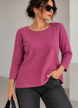 Жіноча кофта tom tailor кольору фуксія, xxl / ua 54–56, бавовна