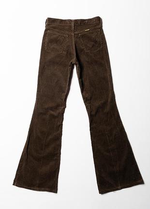 Wrangler vintage 70’ retro high rise corduroy trouser flared jeans [pwh017488]