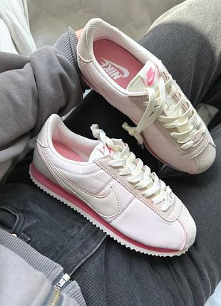 Кроссовки nike cortez pink