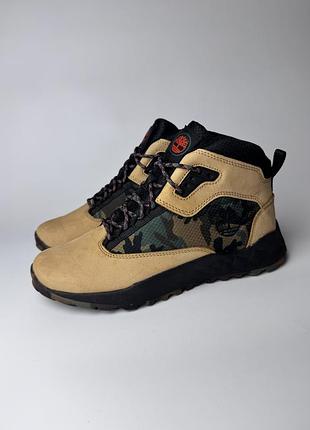 Шкіряні ботинки timberland черевики для хлопця