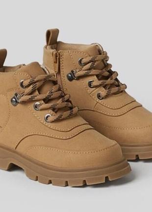 Дитячі демі ботинки zara унісекс 27 розмір