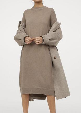 H&m трикотажна сукня светер