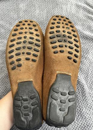 Замшеві мокасини santoni (оригінал) 7