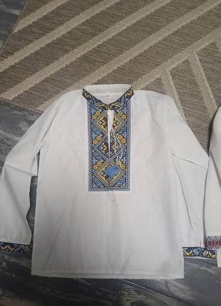 Вишиванка для хлопчика з довгим рукавом