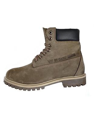 Шкіра черевики venture by camp david 41 eur, устілка 27.3 см