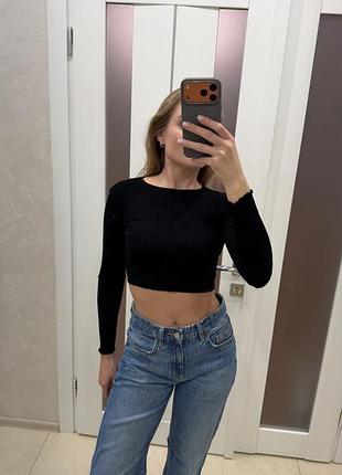 Топ жіночий zara чорний