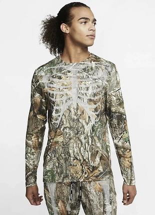 Мужской лонгслив nike running nrg reflective skeleton