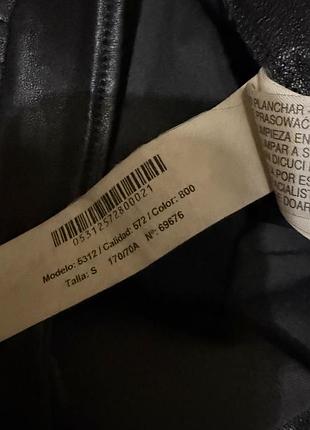 Шкіряні лосіни штани massimo dutti 3