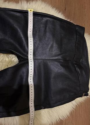 Шкіряні лосіни штани massimo dutti 7