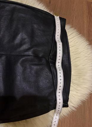 Шкіряні лосіни штани massimo dutti 6