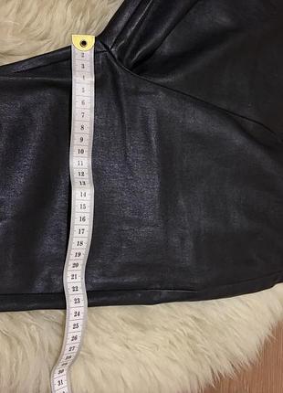Шкіряні лосіни штани massimo dutti 9
