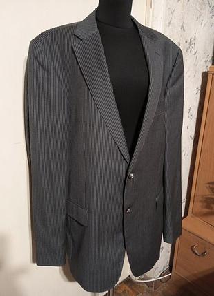 Tommy hilfiger вовняний 100% стан нового піджак-блейзер eur 106; ukr 52-54; l-xl на високого