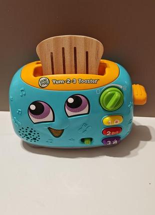 Розвиваюча інтерактивна іграшка тостер від leapfrog