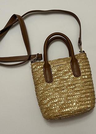 Seafolly micro raffia tote сумка 5