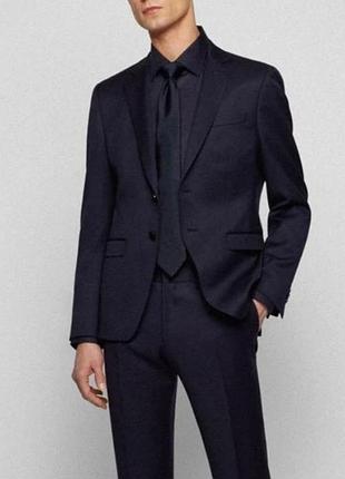 ​класичний чоловічий піджак boss tailored (hugo boss) | super 150's wool. на невисокий зріст