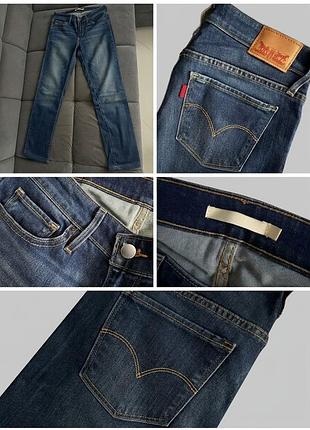 Фірмові джинси levi's 712 slim, розмір 27