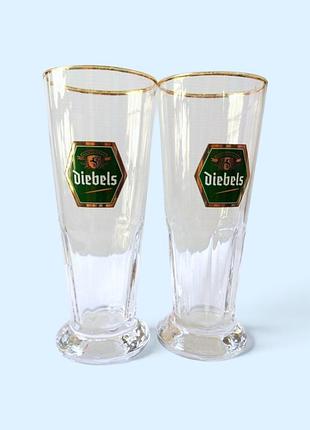 Пивні фужери diebels germany 4 шт.