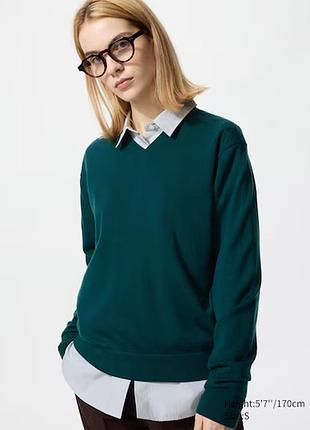 Светр uniqlo з 100% вовни мериноса